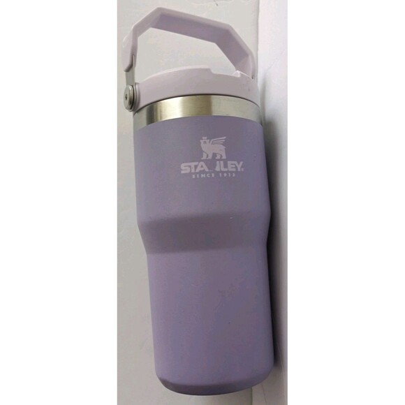 Stanley IceFlow Stainless Steel Flip Straw Tumbler with Handle  20 oz Purple - Picture 1 of 8